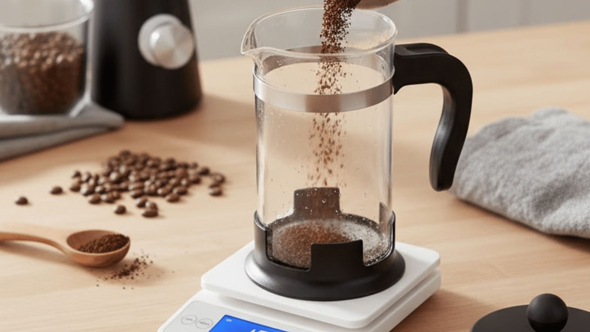 Add Coffee Using the Right Ratio