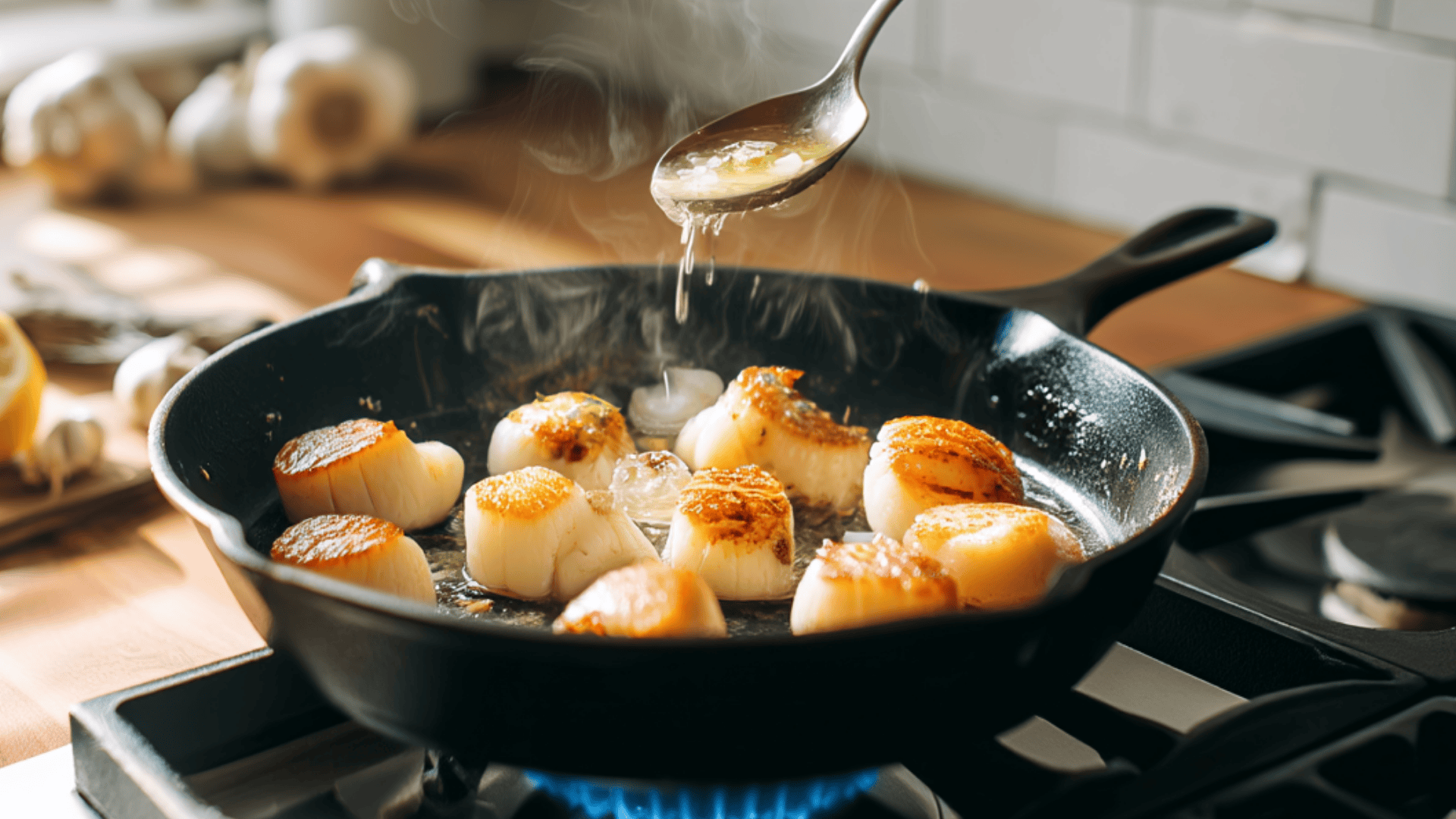 Add Lemon Garlic Butter for Flavor