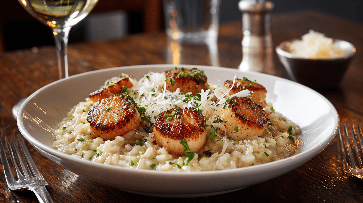 Bay Scallop Risotto