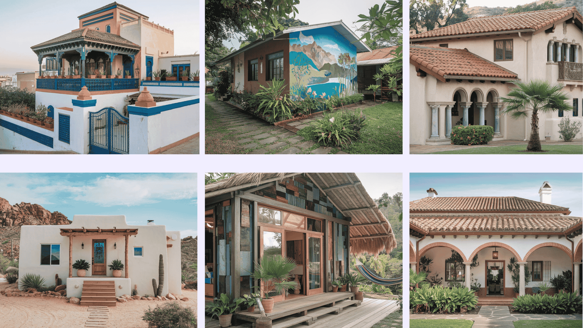 Bohemian Eclectic Houses