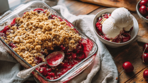Cherry Crumble
