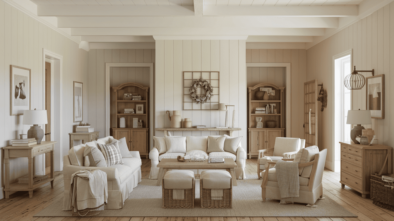 Choose Soft Ivory or Beige Wall Paint