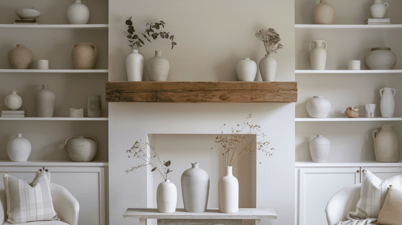 Decorate with Minimalist Farmhouse Vases