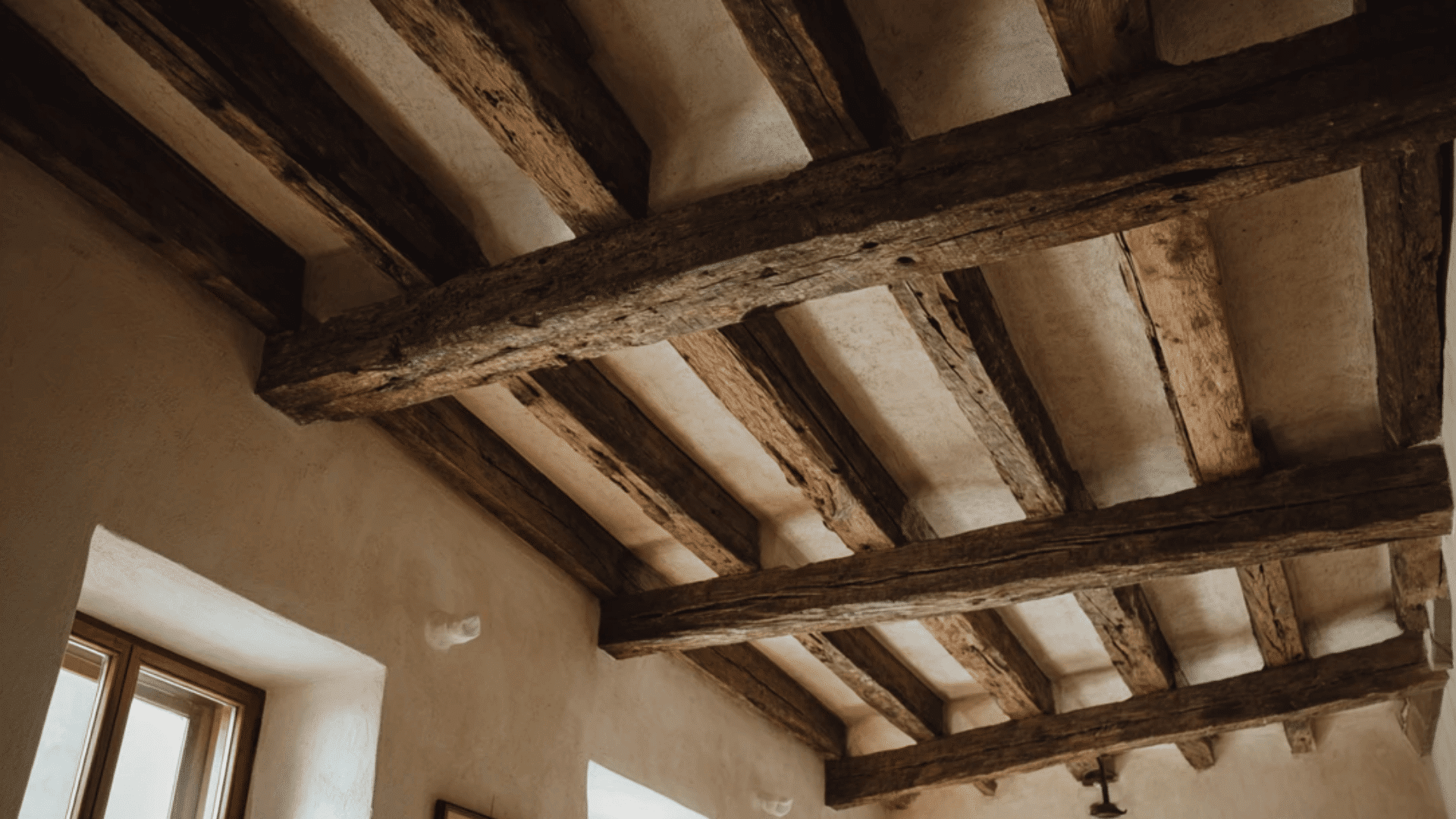 Exposed Wood Beams