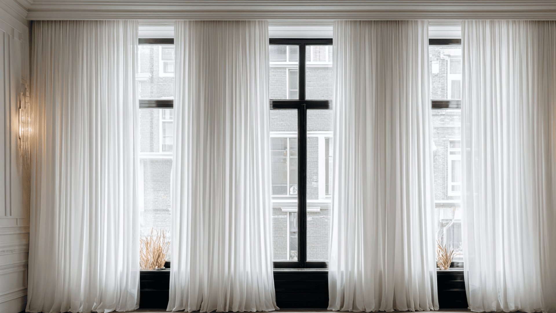 Extend Curtain Rods Above Window Frames