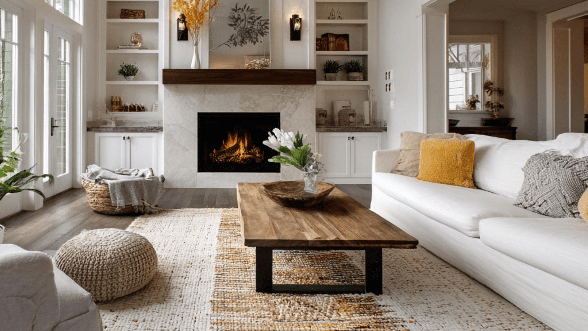 Float Furniture Away from Perimeter Walls