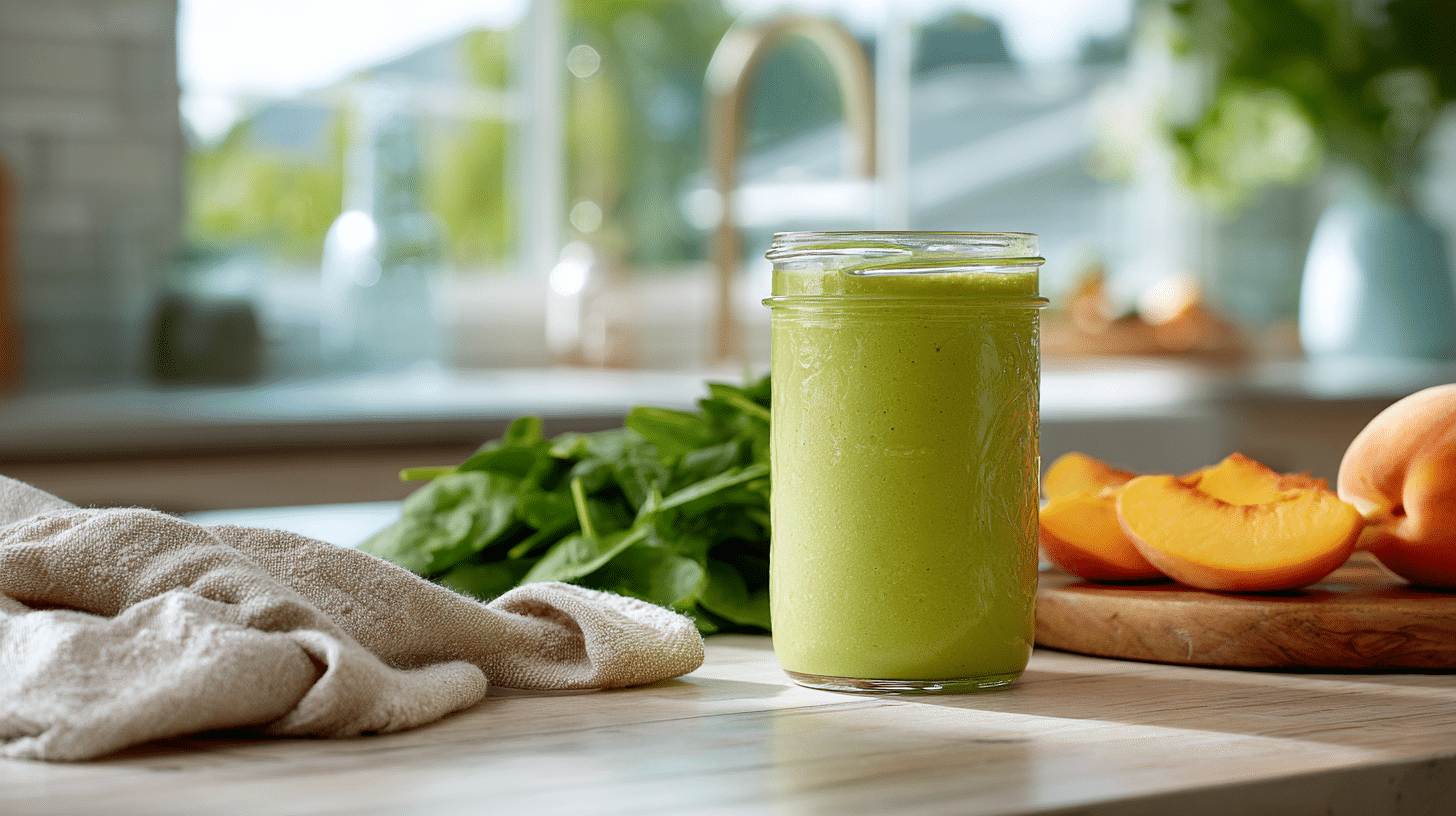 Green-Peach-Smoothie