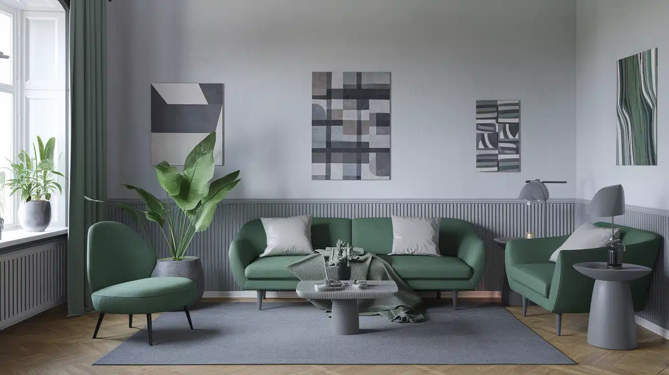 Green-and-Gray
