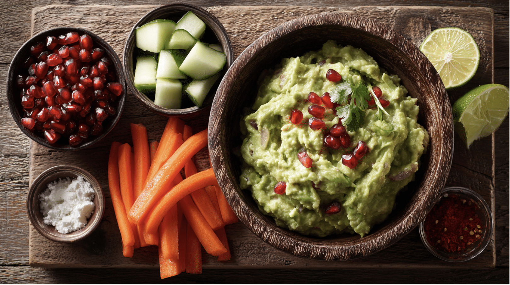 Healthy Guacamole Snack