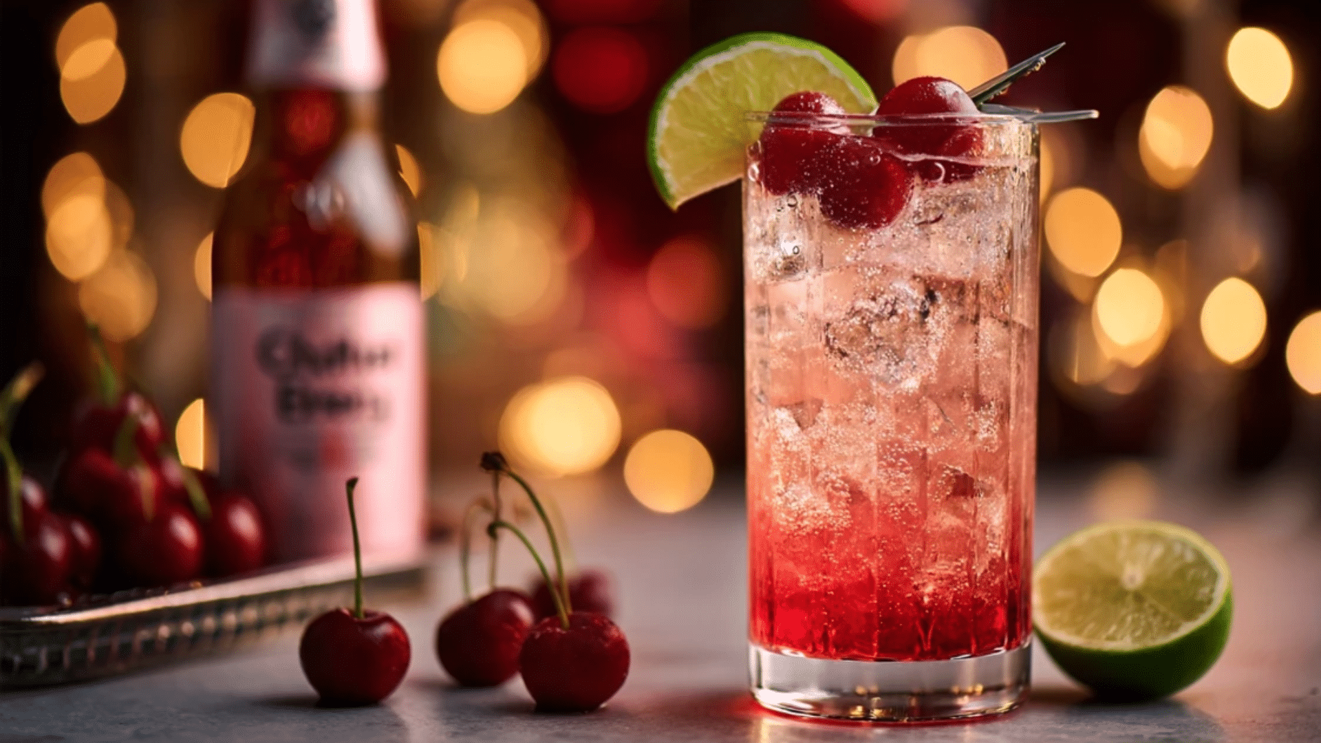 Merry Cherry Sparkler