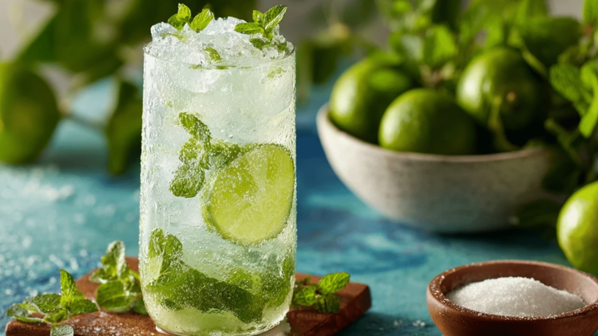 Mint and Lime Refresher