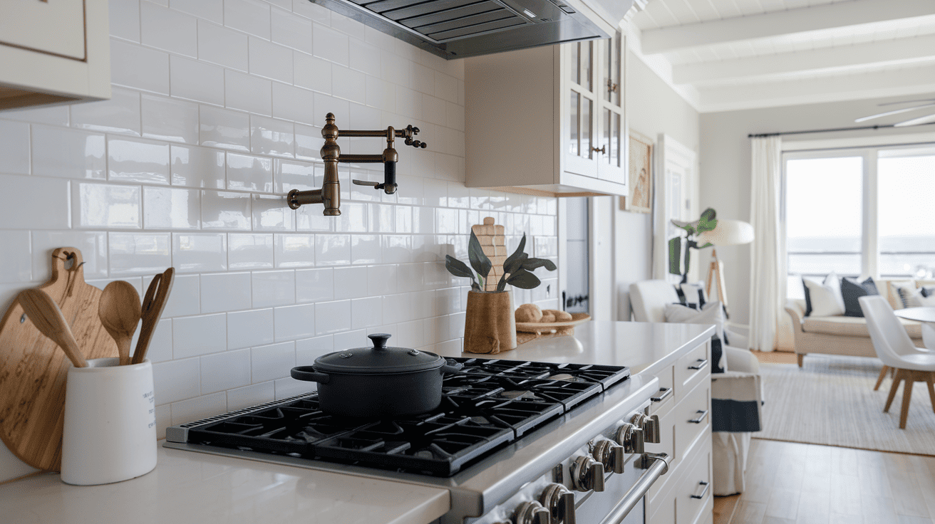 Nautical Style Pot Filler Faucet