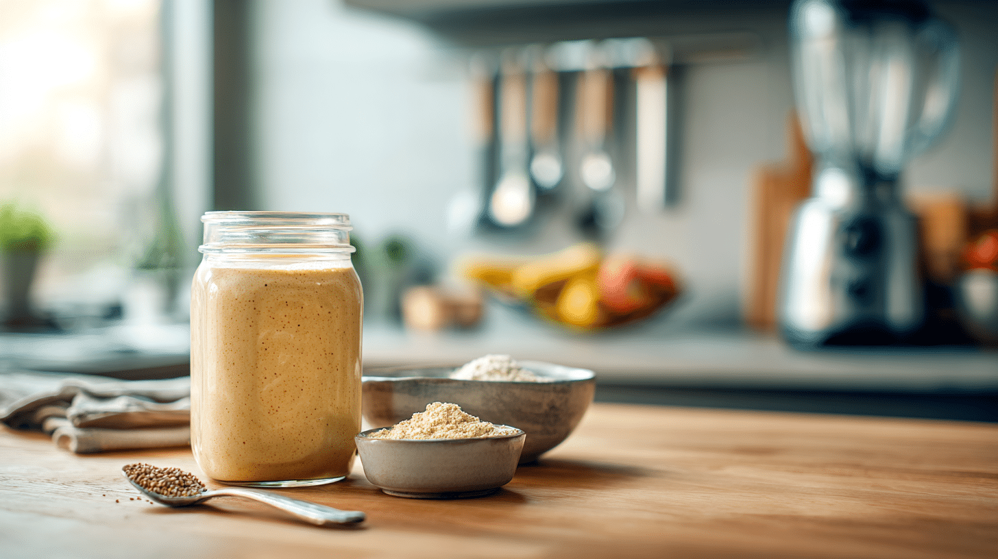 Peach-Protein-Smoothie