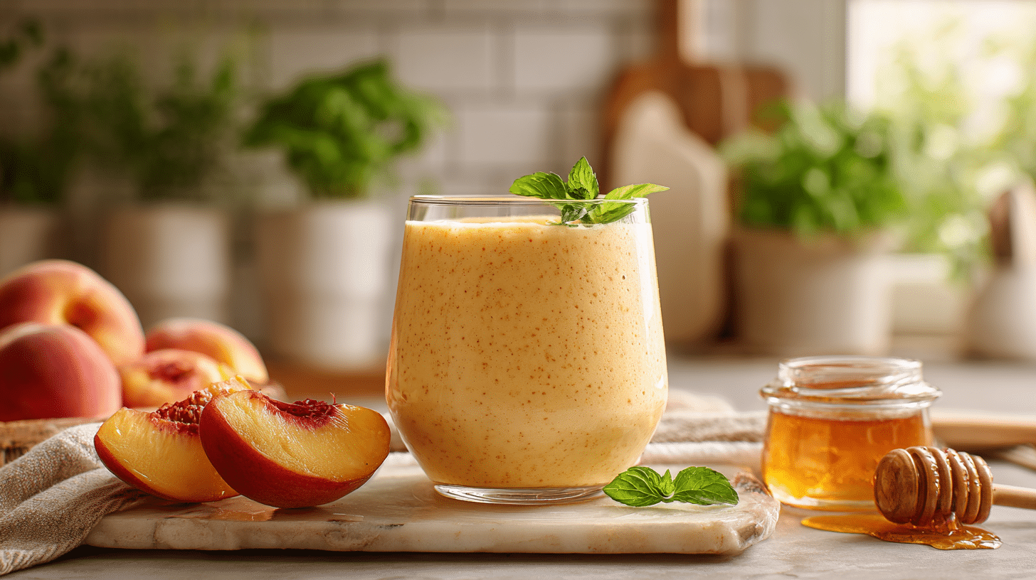 Peach-Yogurt-Smoothie