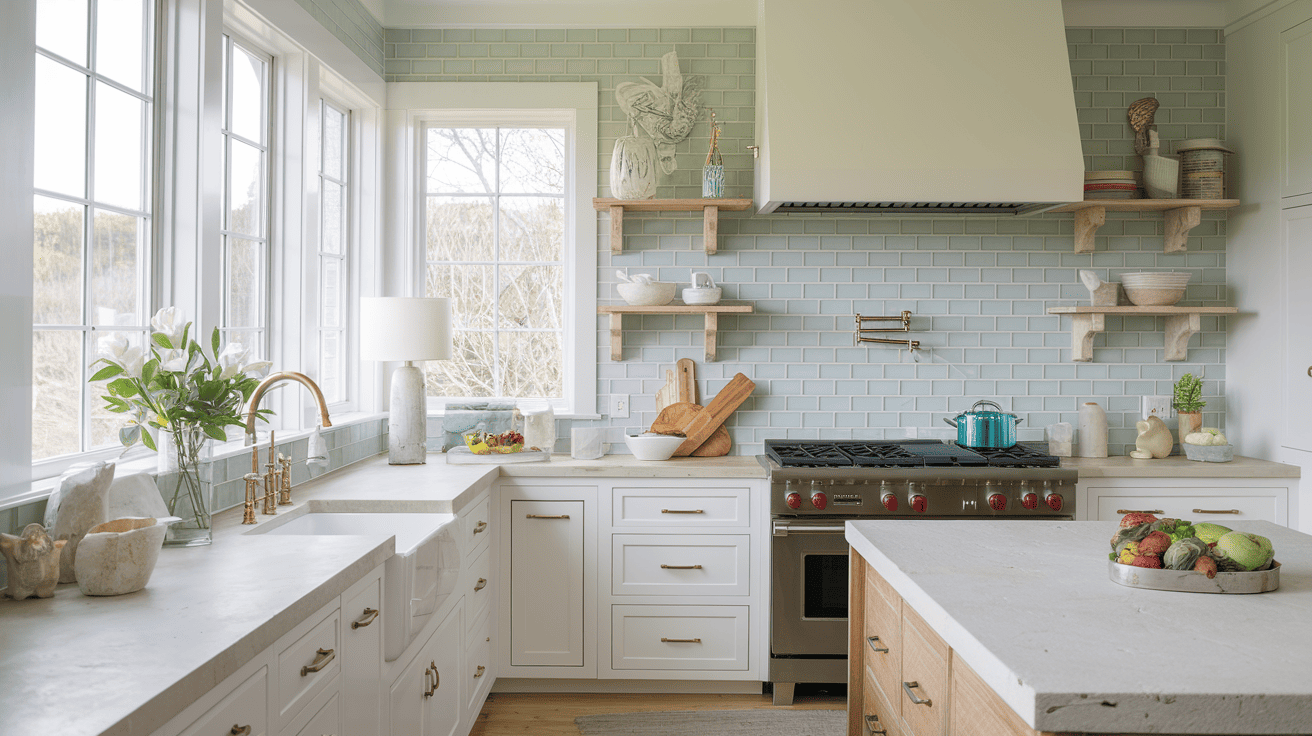 Sea Inspired Subway Tile