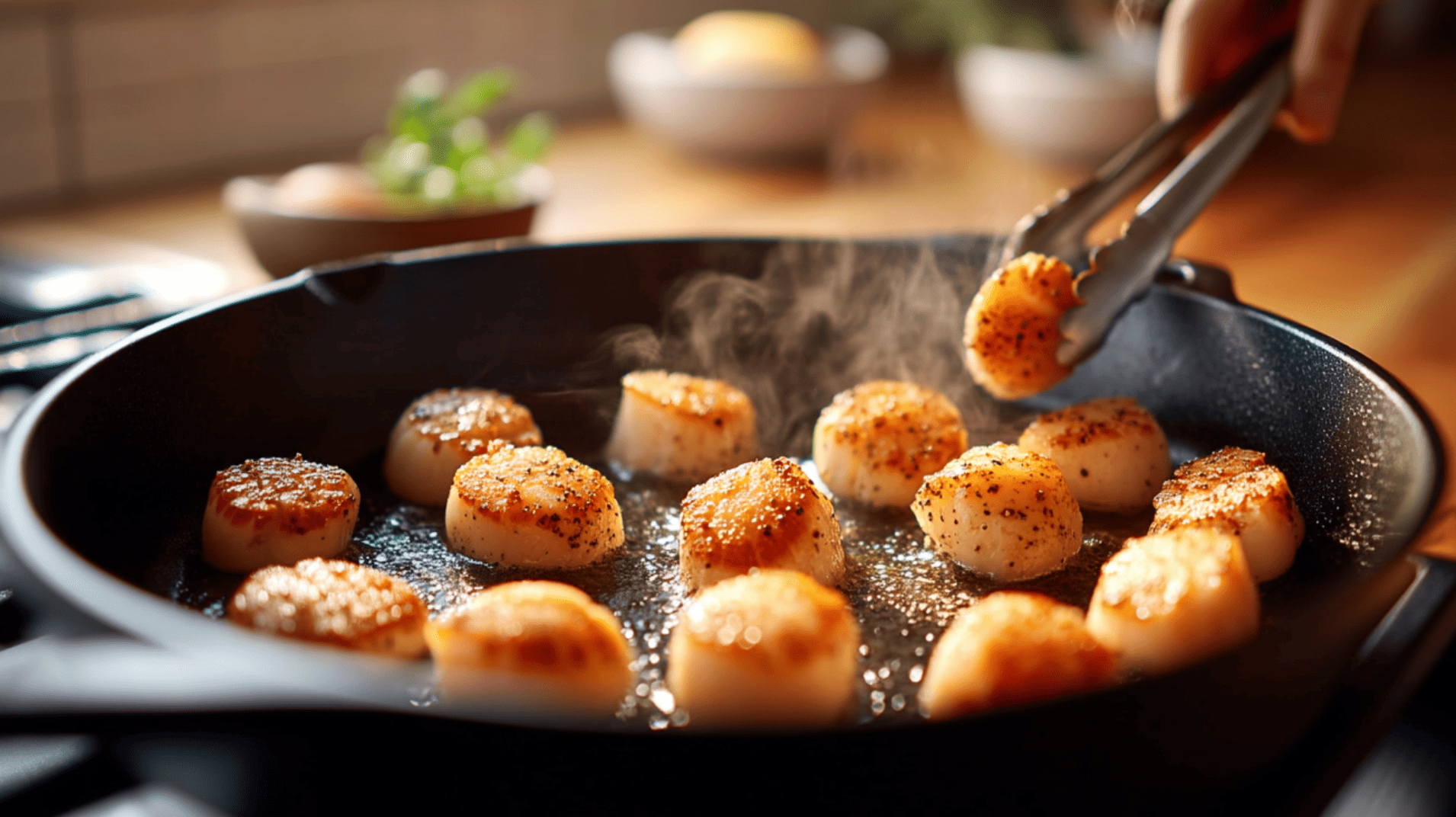 Sear the Scallops Without Overcrowding