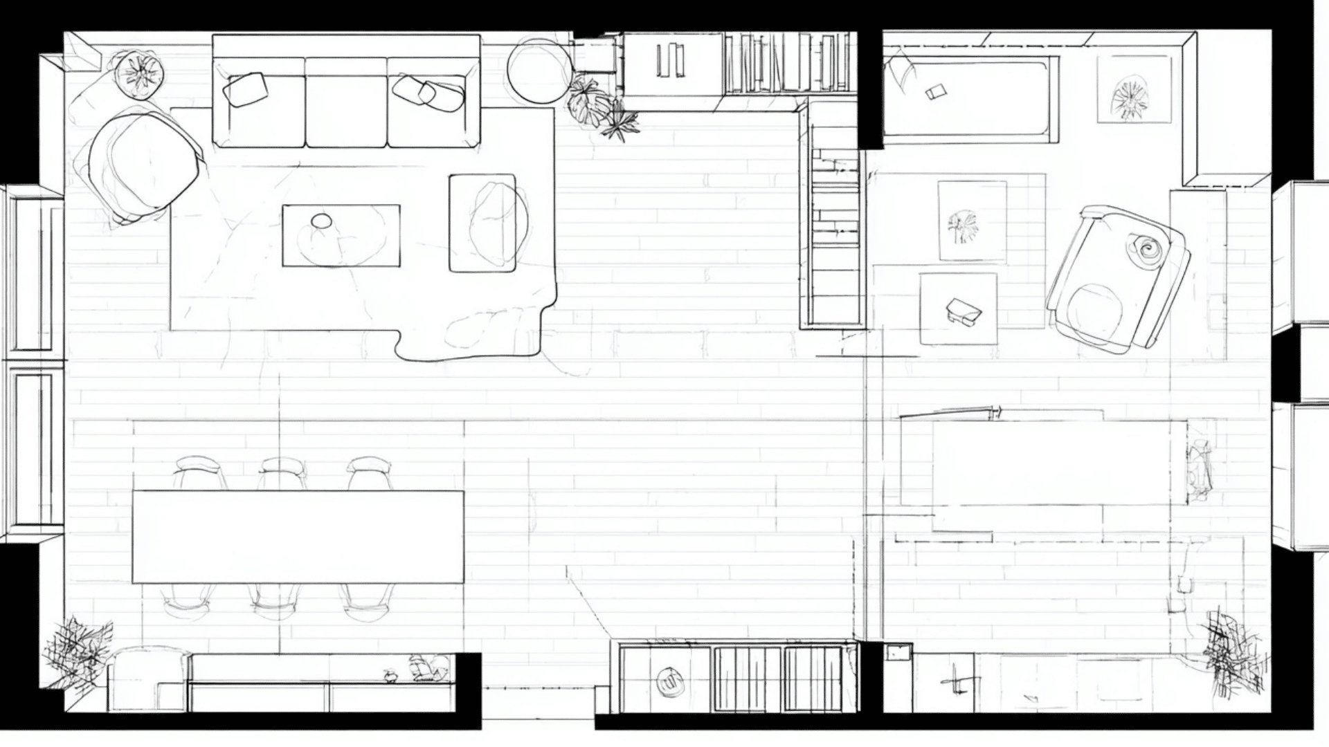Split-Zone Layout
