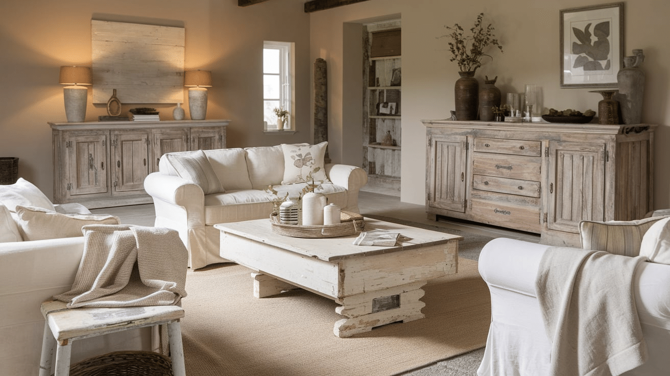 Style with Distressed Furniture Finishes