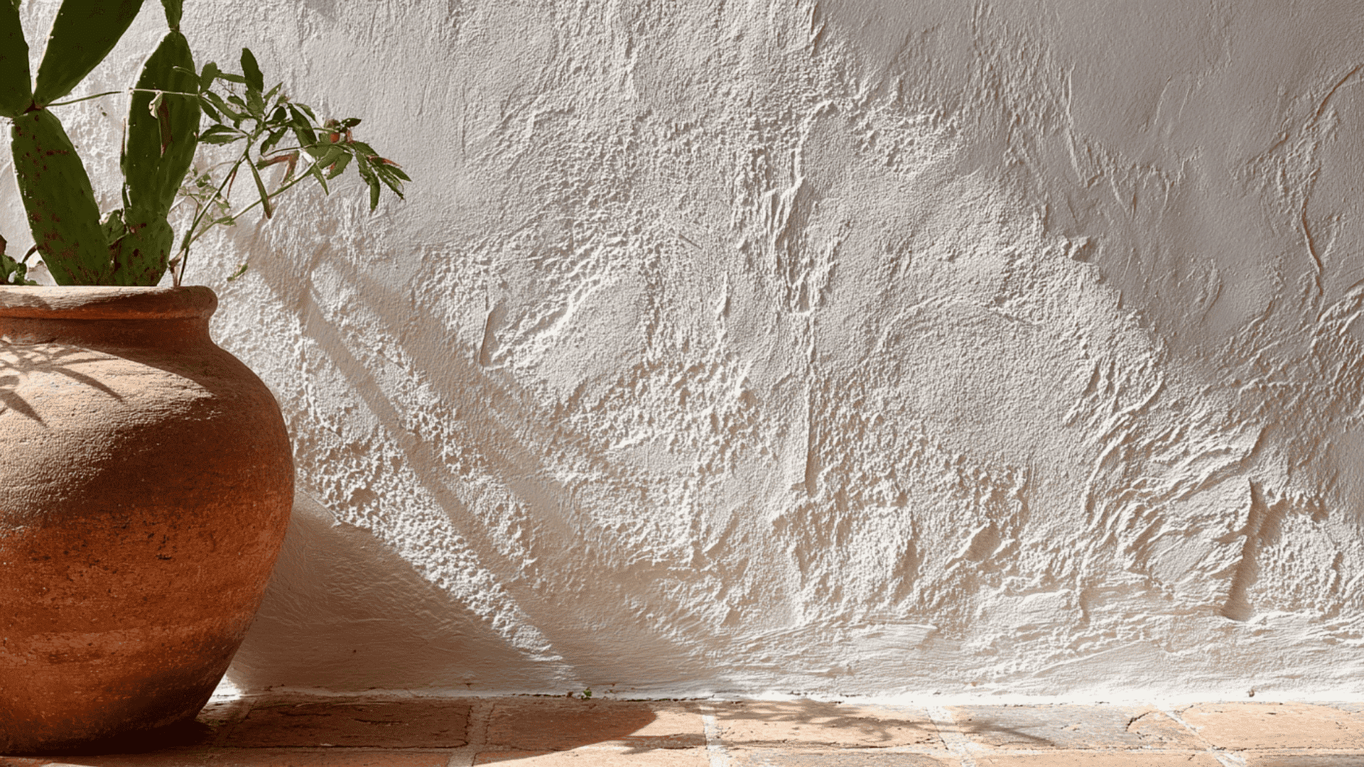 Thick Stucco Walls