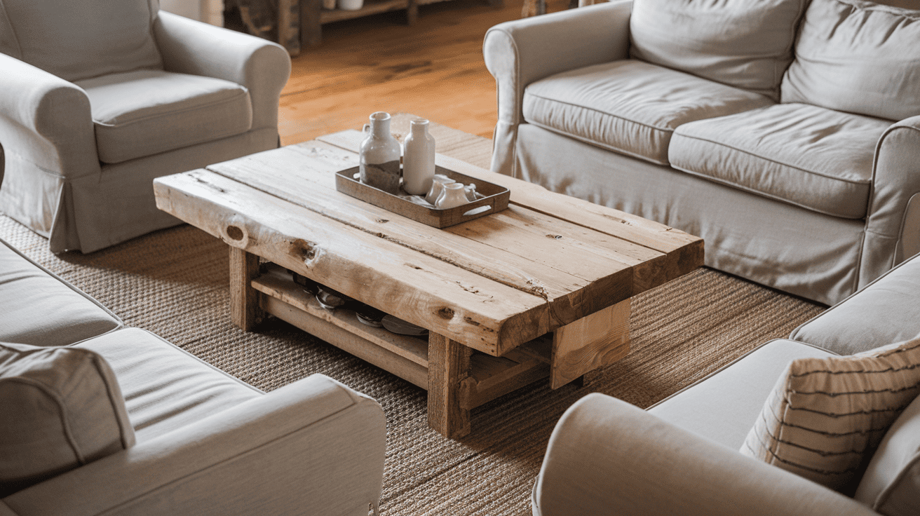 Use Reclaimed Wood for Coffee Tables
