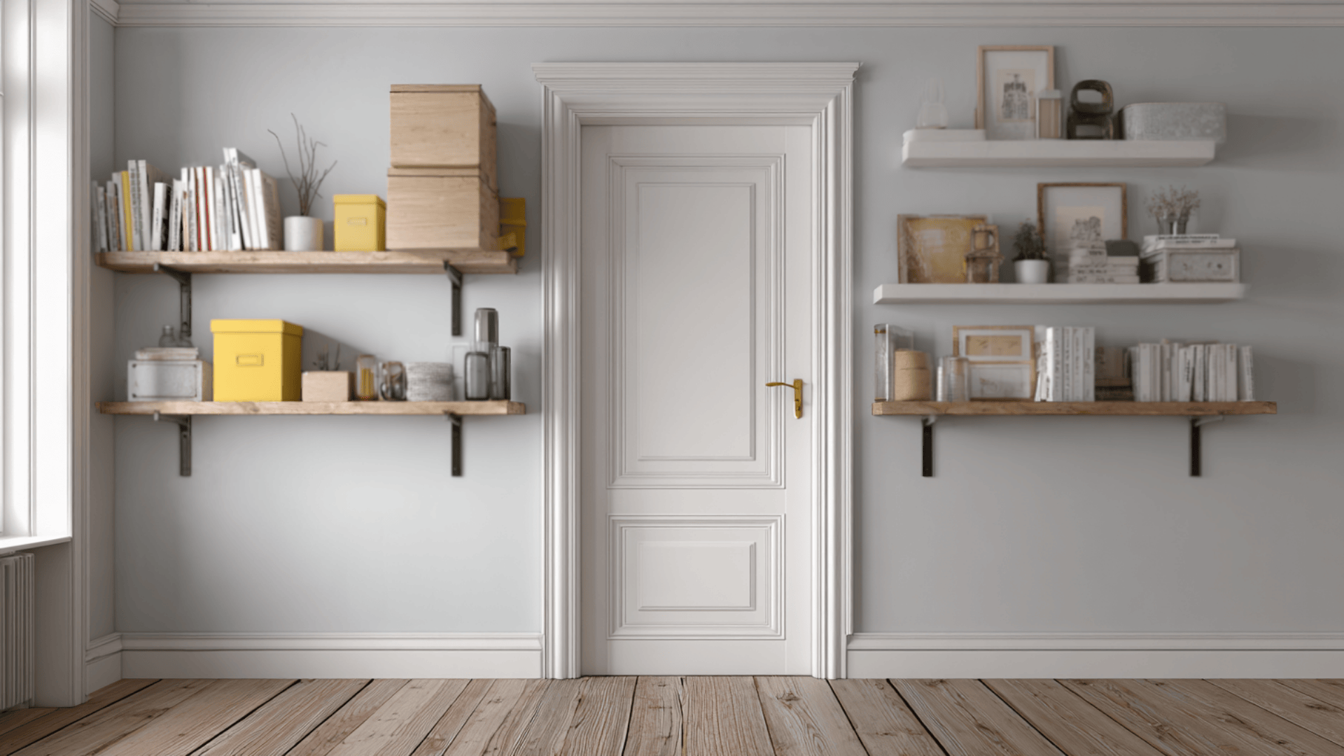 above door shelves