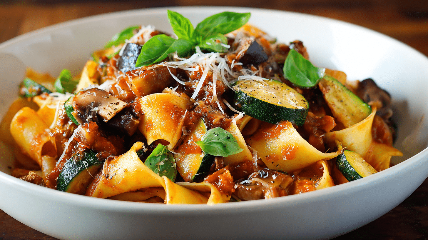Charred Veggie Ragù (Vegan)