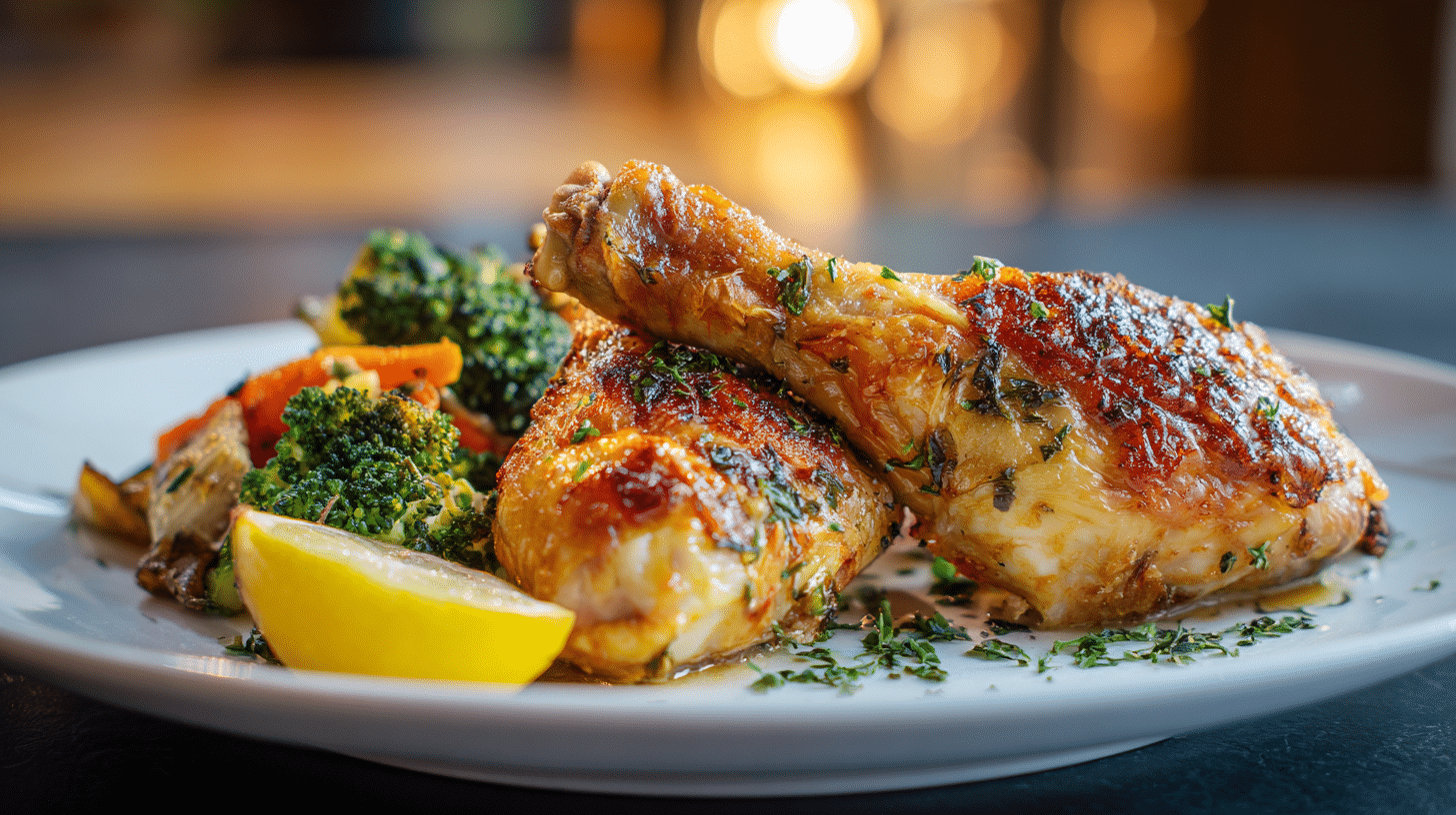 chicken drumstick baked