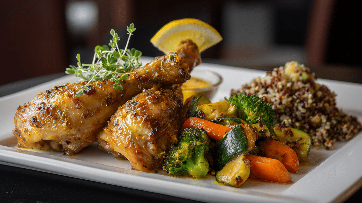 chicken drumstick healthy balance