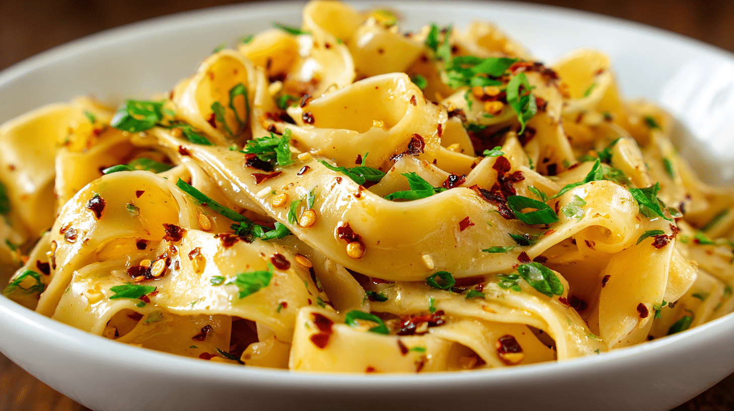 chilly garlic pasta