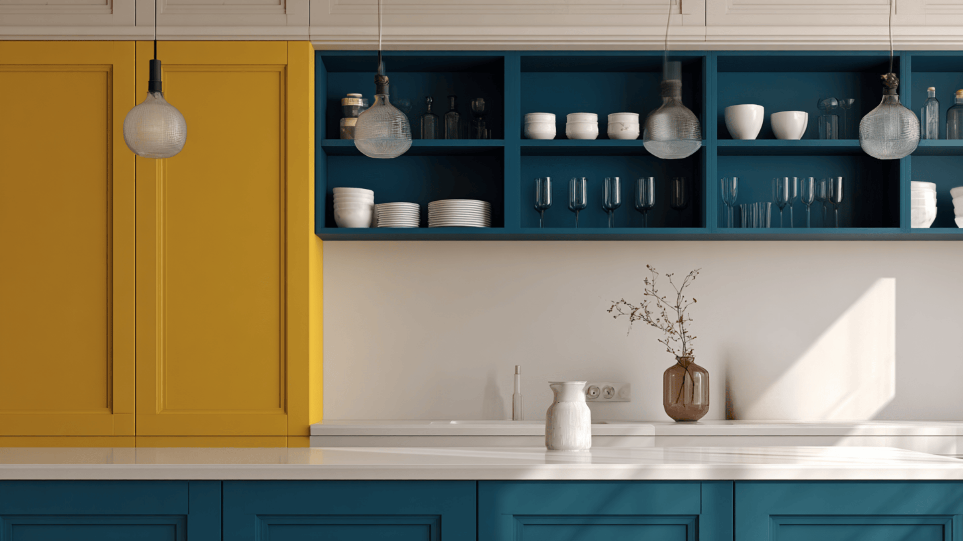 colorful cabinet