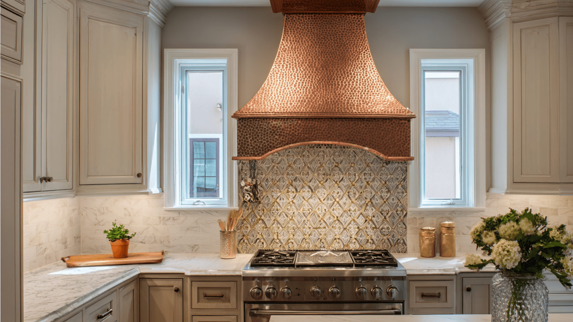 copper hammered