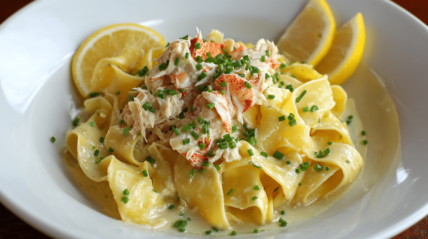crab meat pasta