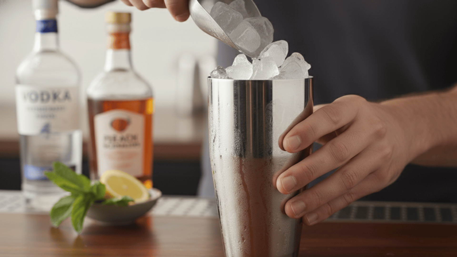 filling ice