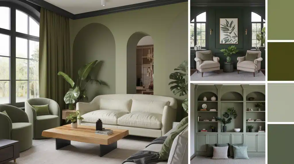 green living room
