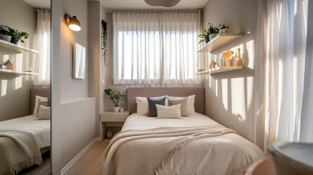 How to Decorate a Small Bedroom: 52 Smart Ideas