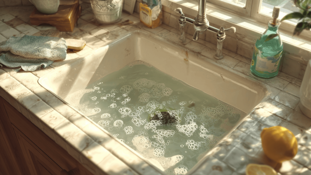 how to unclog sink
