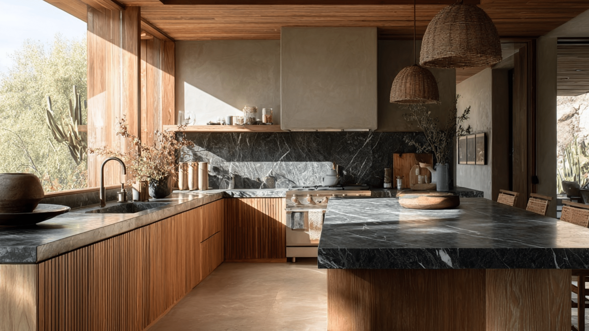 large format slabs visual clutter