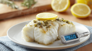 perfect cooking temp fish