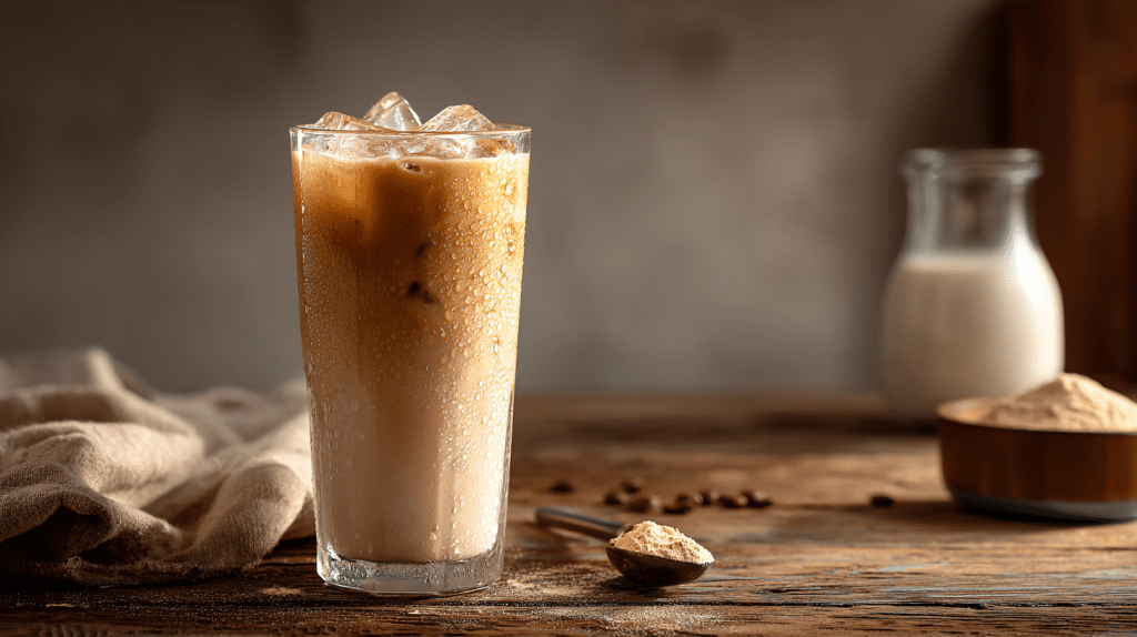 protein iced coffee recipe