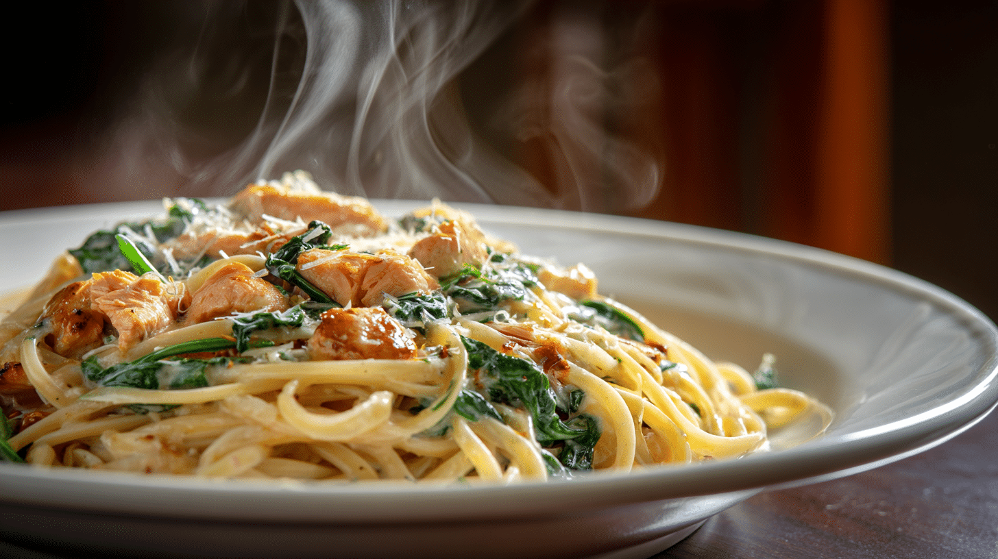 salmon pasta
