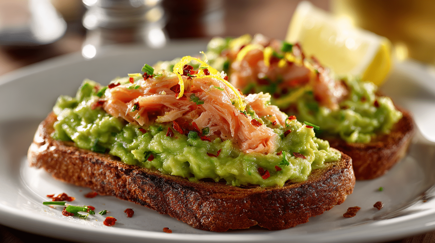 salmon toast