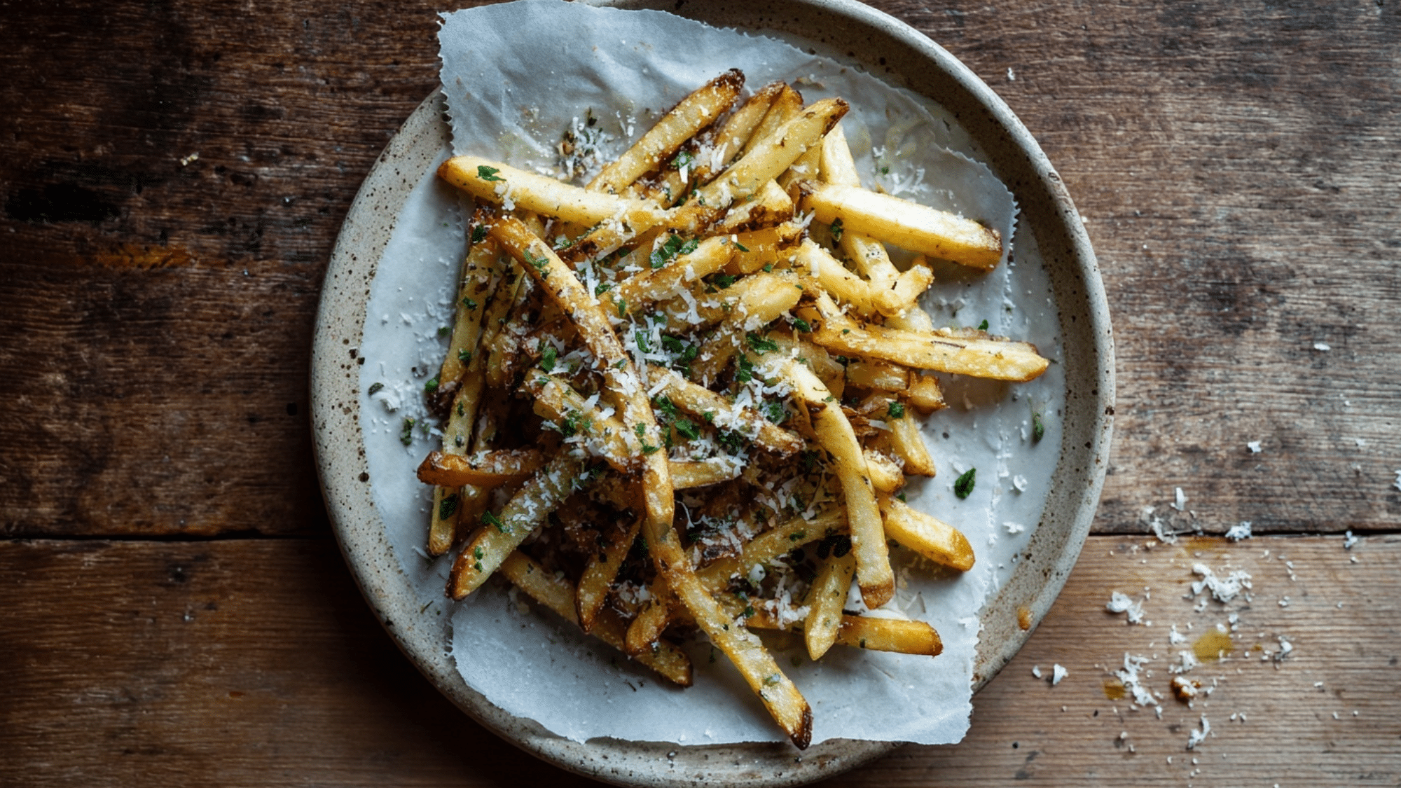 Truffle Garlic Fries
