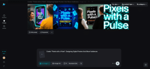 Design Digital Posters that Move Audiences with AI