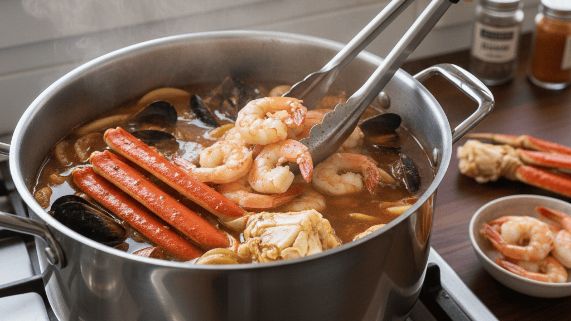 Add the Seafood at the Right Time