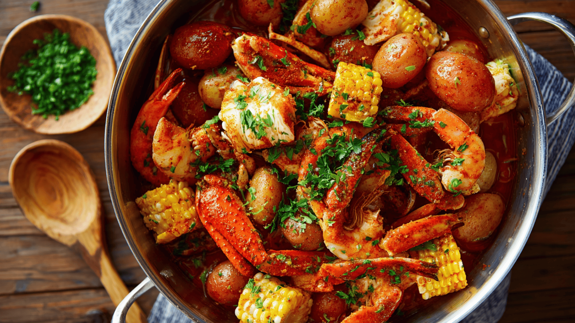 Cajun Seafood Boil Variation