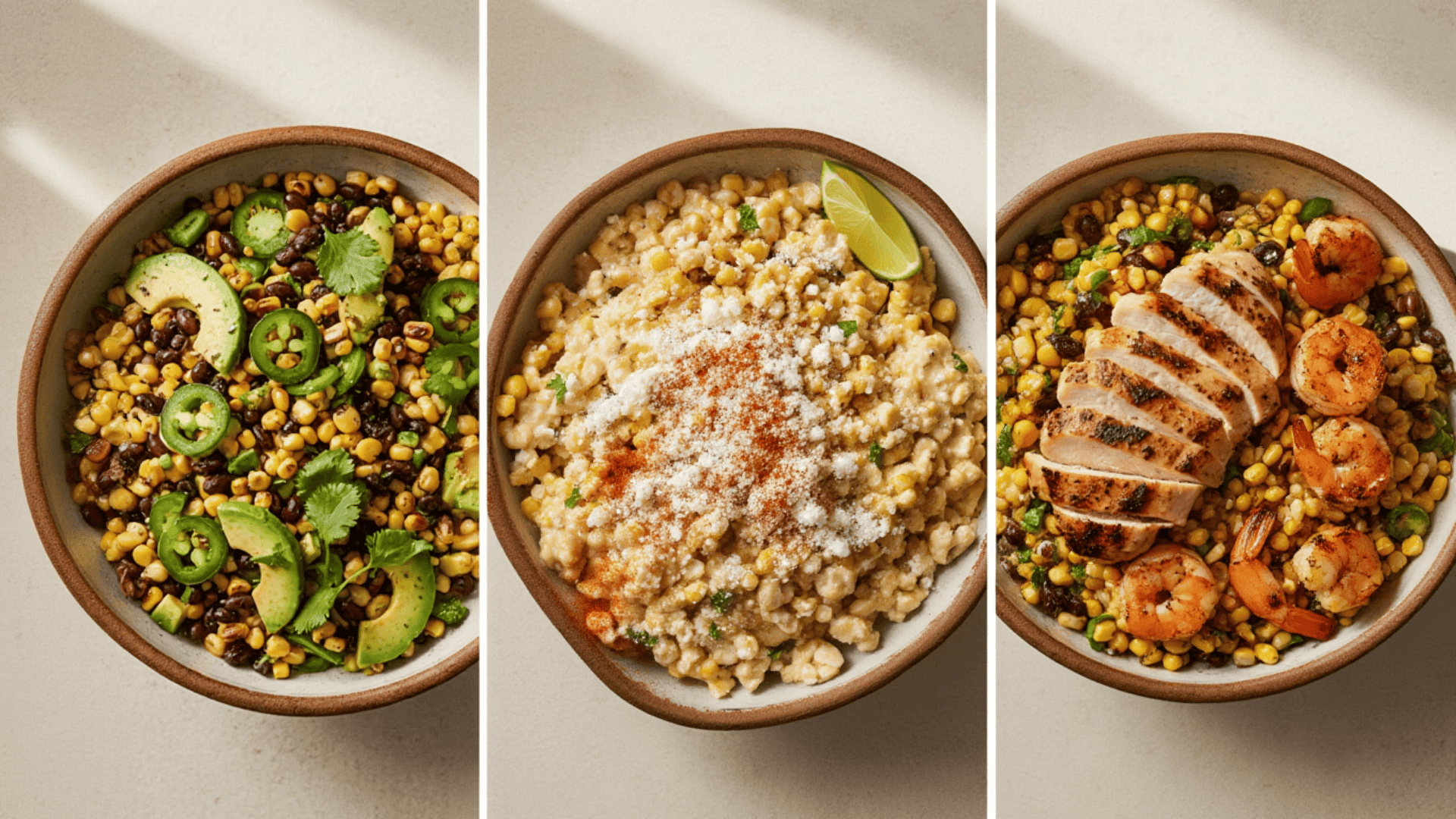Different Styles of Corn Salad