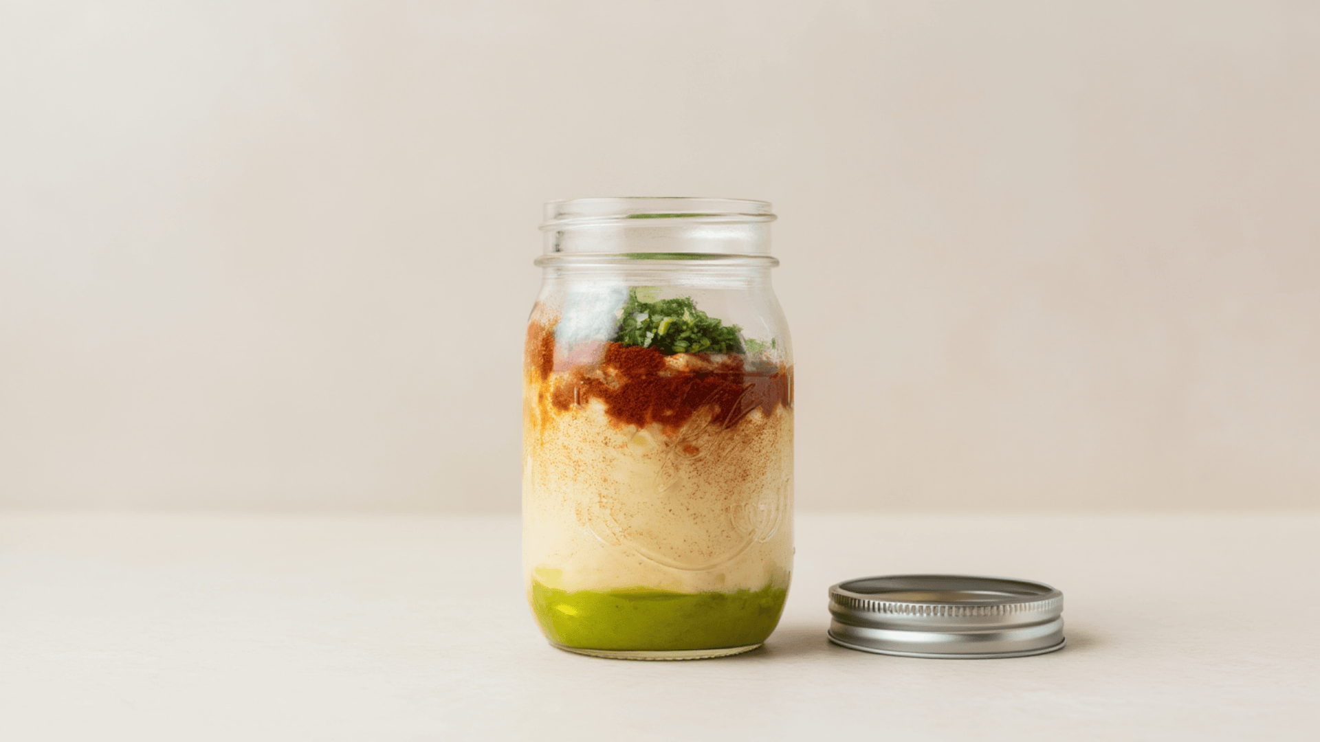 Mix the lime dressing