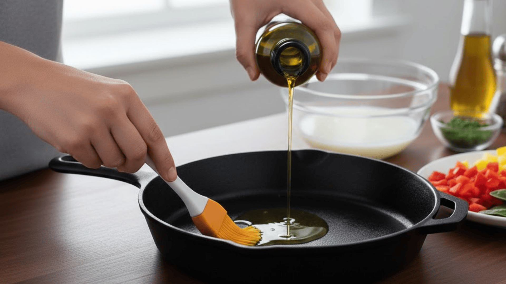 Prep Your Pan and Oven