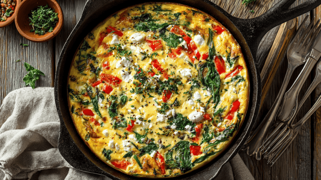 egg white frittata