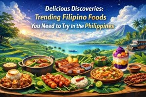 Discover trending Filipino foods across the Philippines, from Lucban longanisa to Batangas lomi and iconic street food favorites worth tasting.